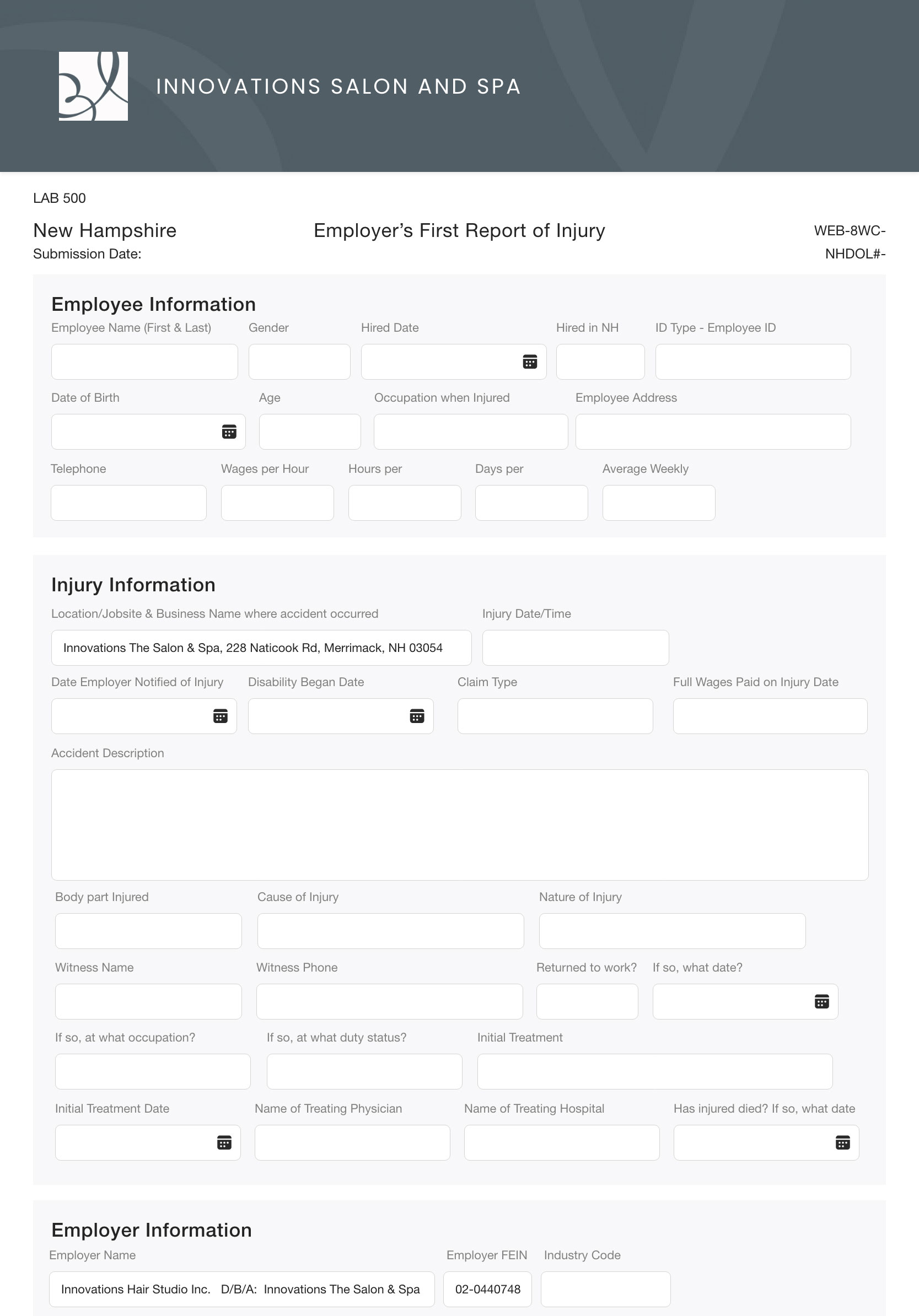 Intake Form img 2